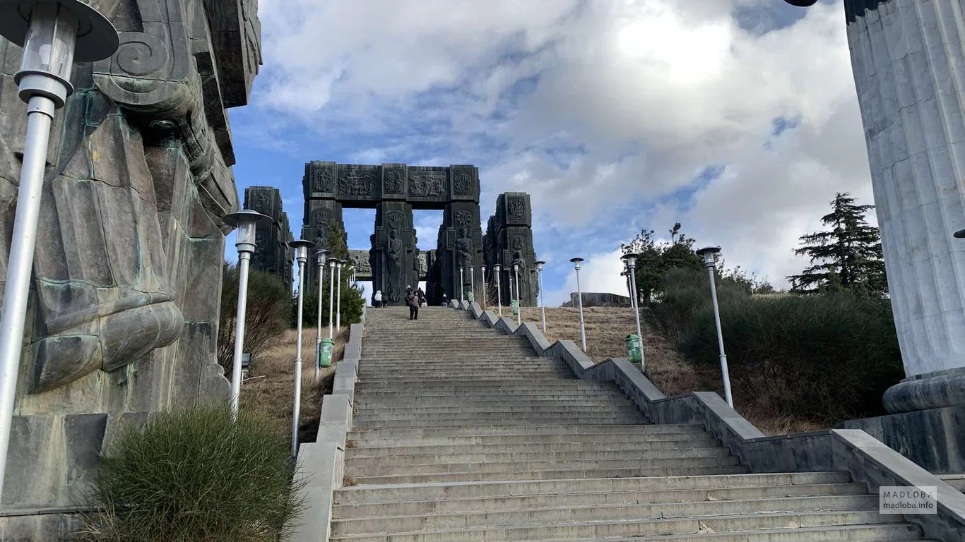 Как добраться до мемориала История Грузии?