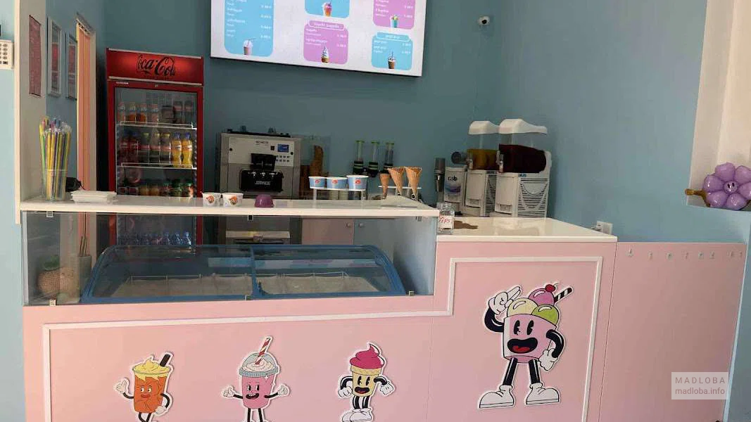 Ice Cream Shop в Тбилиси — вкусное мороженое с позитивной атмосферой