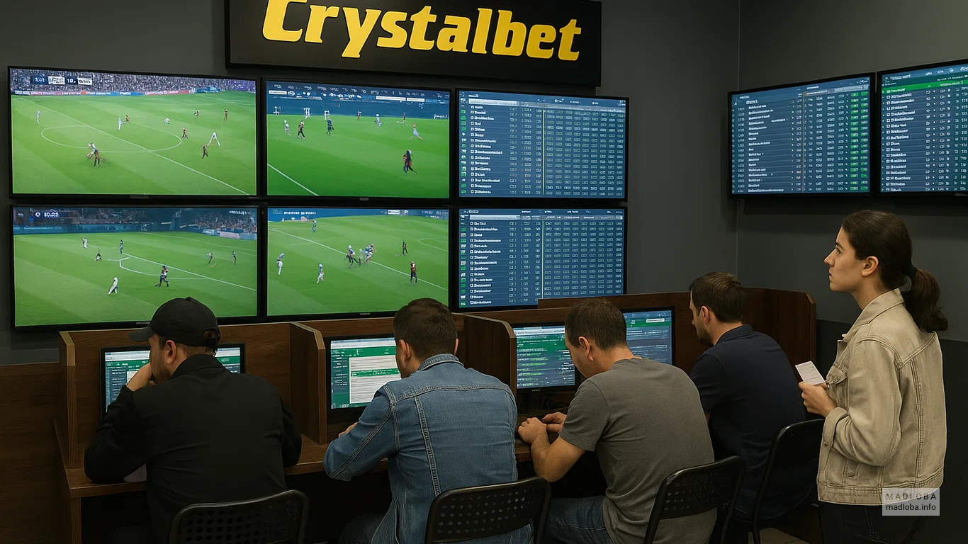Букмекерская контора "Crystalbet (Cleantech Shop)" в Тбилиси