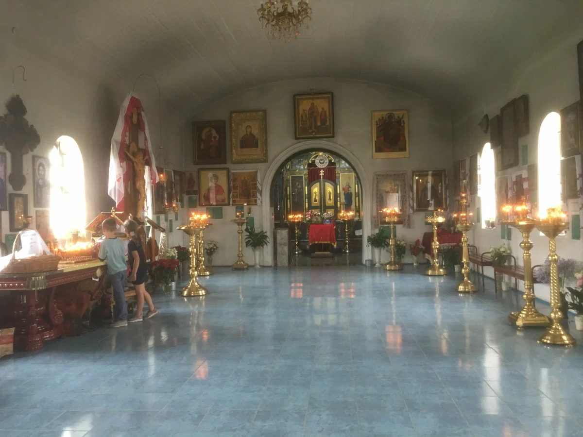 Ilori Church of St. George - the temple inside