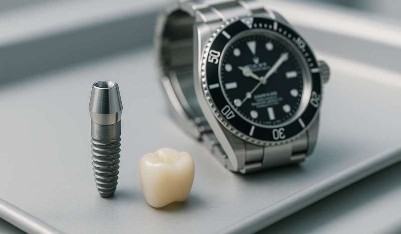 implant next to the watch