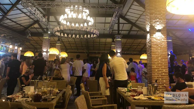 Интерьер Inferno Club в Тбилиси