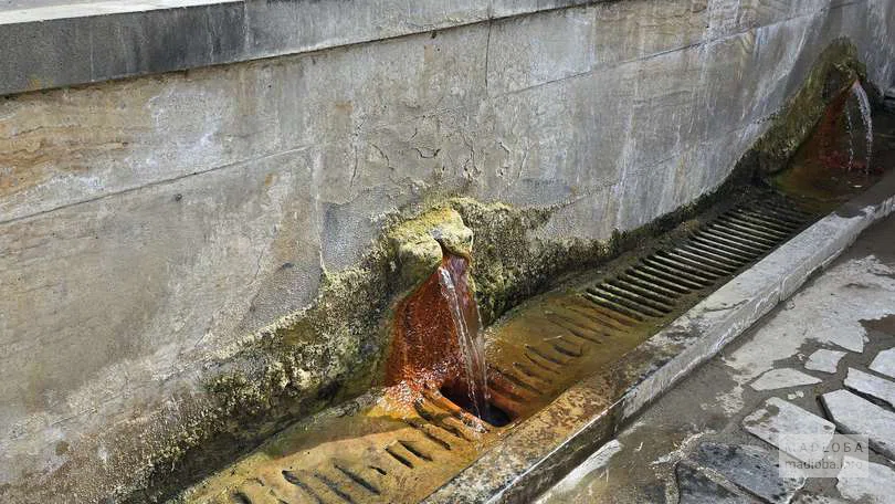 Источник с минеральной водой "Болниси" в Болниси