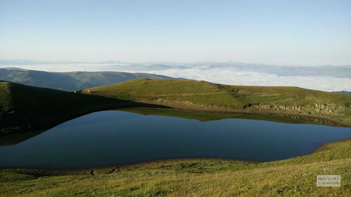 Озеро Джаджи в Грузии