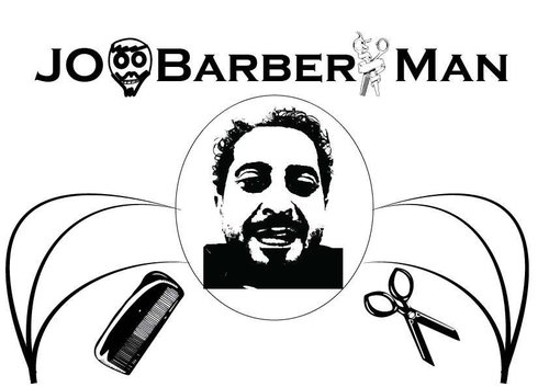 Логотип мужской парикмахерской Jordan Barber Man в Батуми