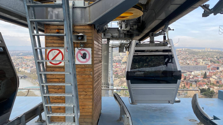 Cable car "Narikala - Rike Park" (upper)