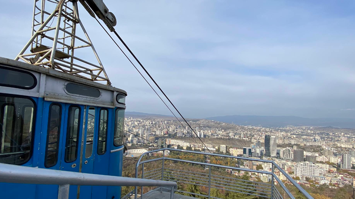 Ropeway "Turtle Lake - Vake Park" (upper)