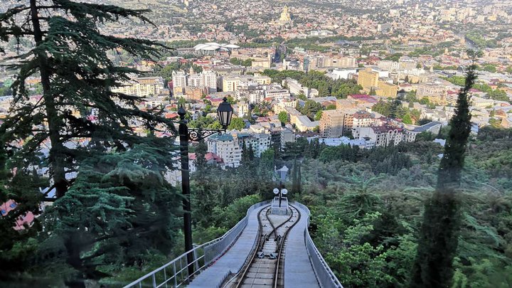 Канатная дорога в Тбилиси