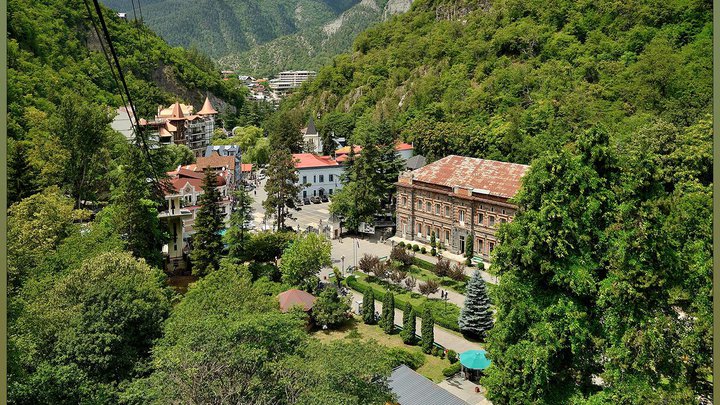 Borjomi cable car (upper station)