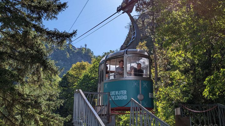 Borjomi cable car (upper station)