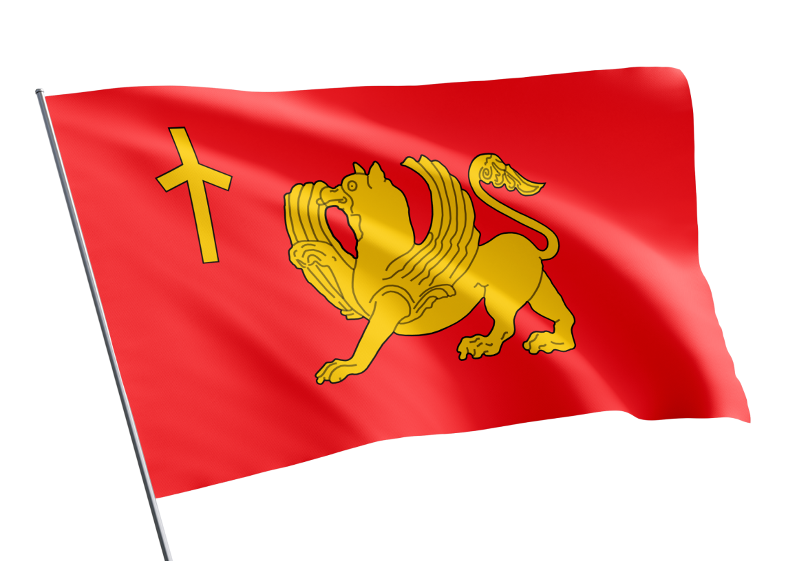 Kaspi municipality flag