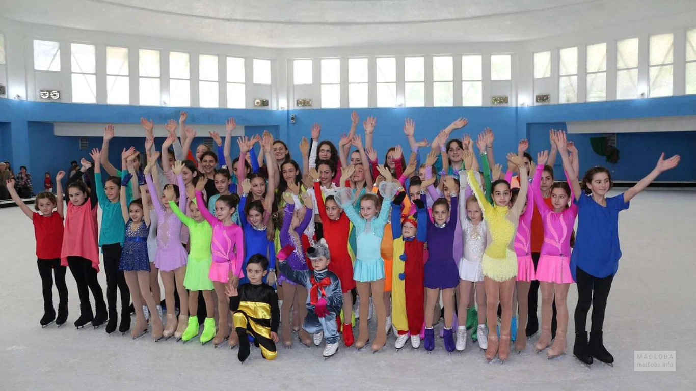 Skating rink at the Marina Tsertsvadze Figure Skating Center