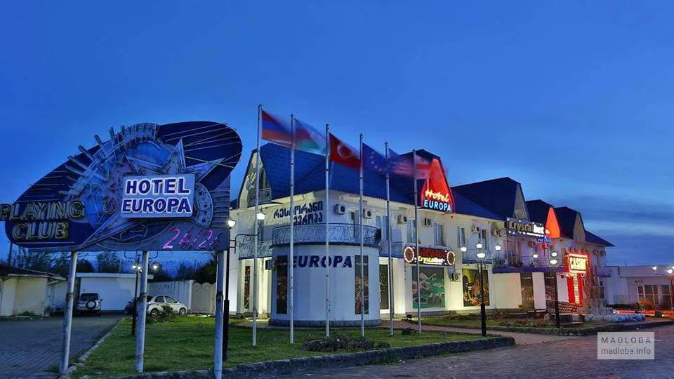 Казино в отеле Europa Hotel