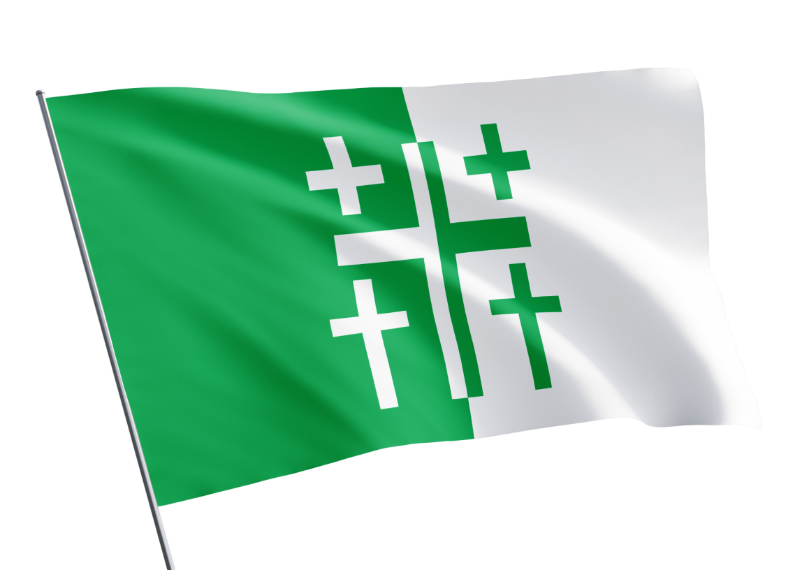 Kharagauli municipality flag