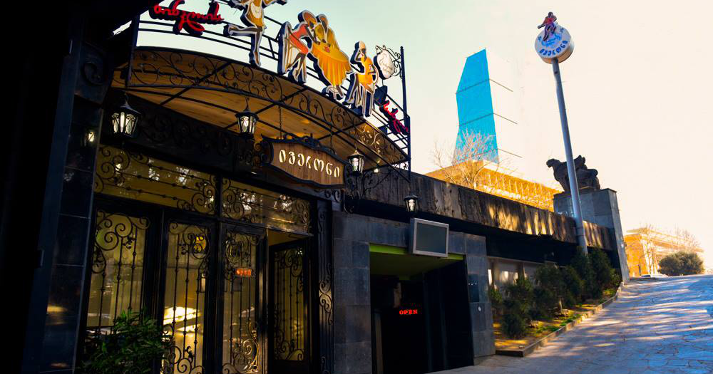 House khinkali Iveroni in Tbilisi Madloba