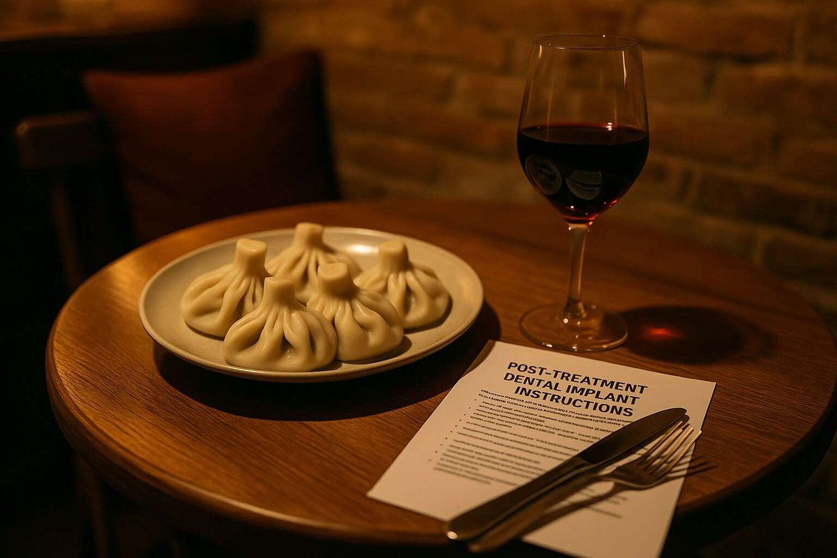 Хинкали  вино