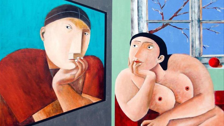 🎨 Gallery "Kon Tiki" - Cubism and Naive in the Heart of Tbilisi