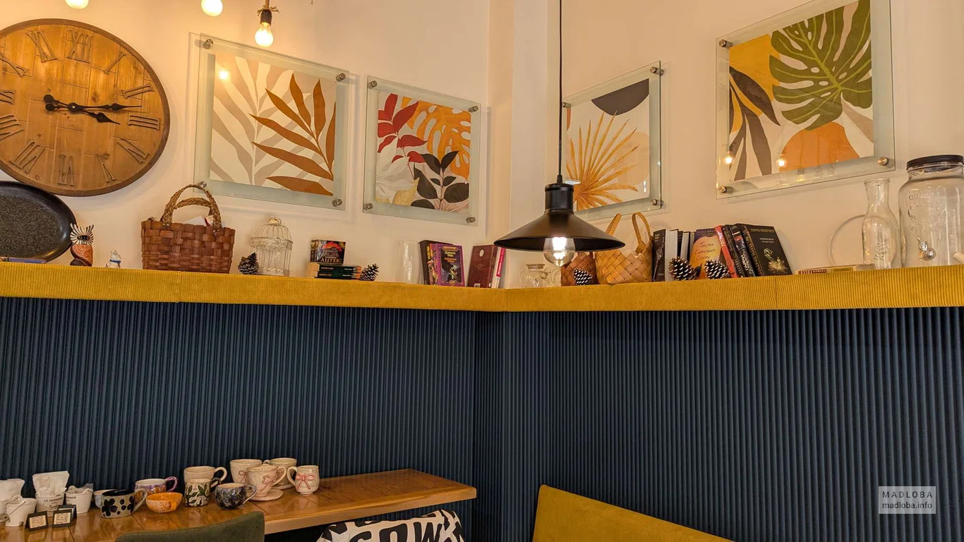 дизайн интерьера в кафе Kidev Erti