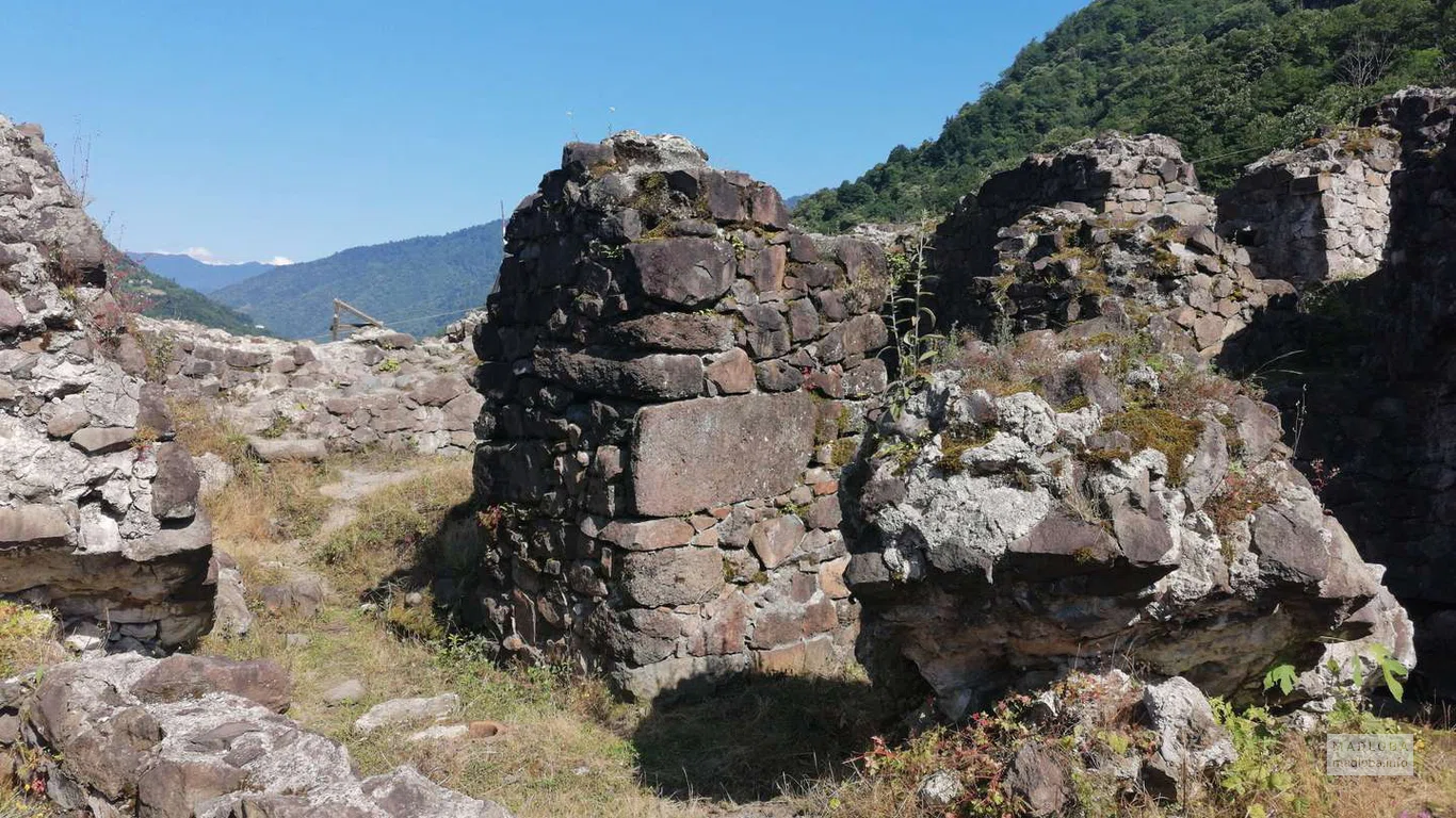 The fortress of Gvara in Adjara