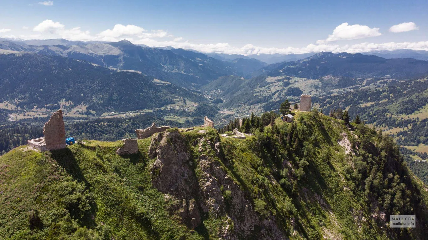 The fortress of Khikhani in Adjara