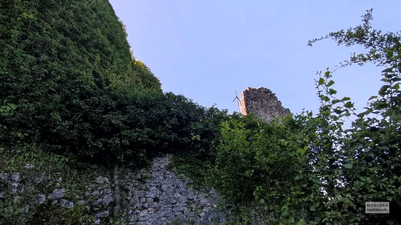 Shkhepi Fortress in Samegrelo-Upper Svaneti