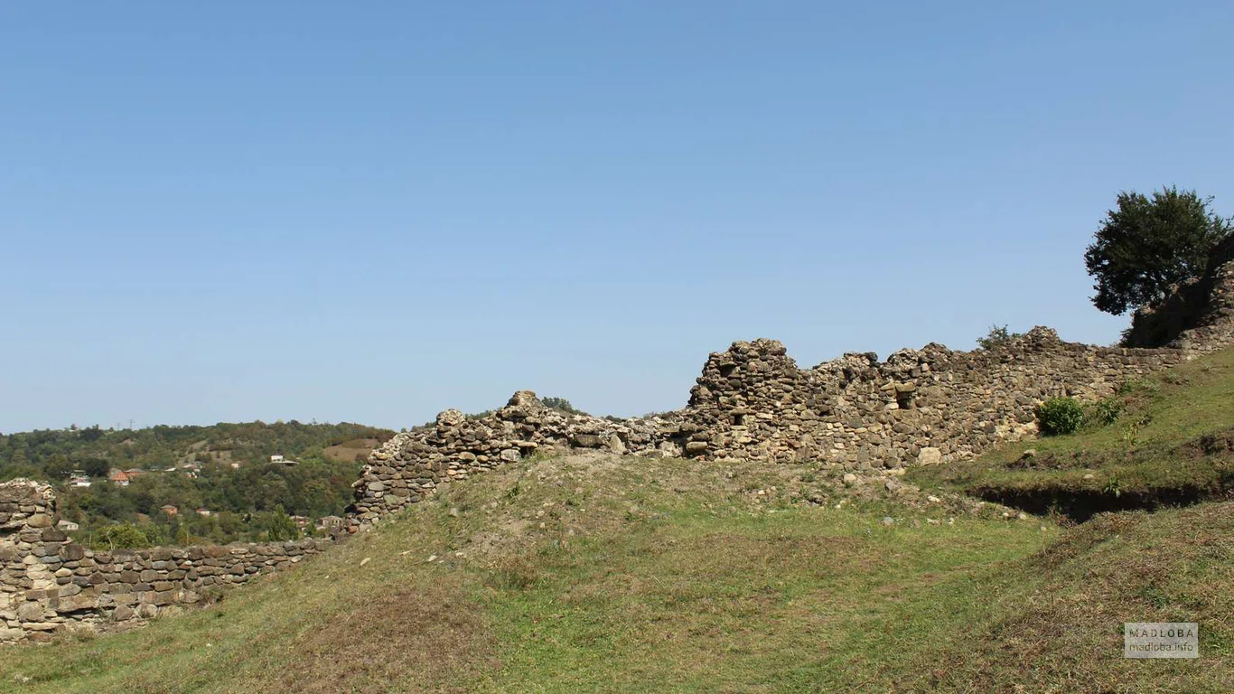 The territory of Shorapani fortress