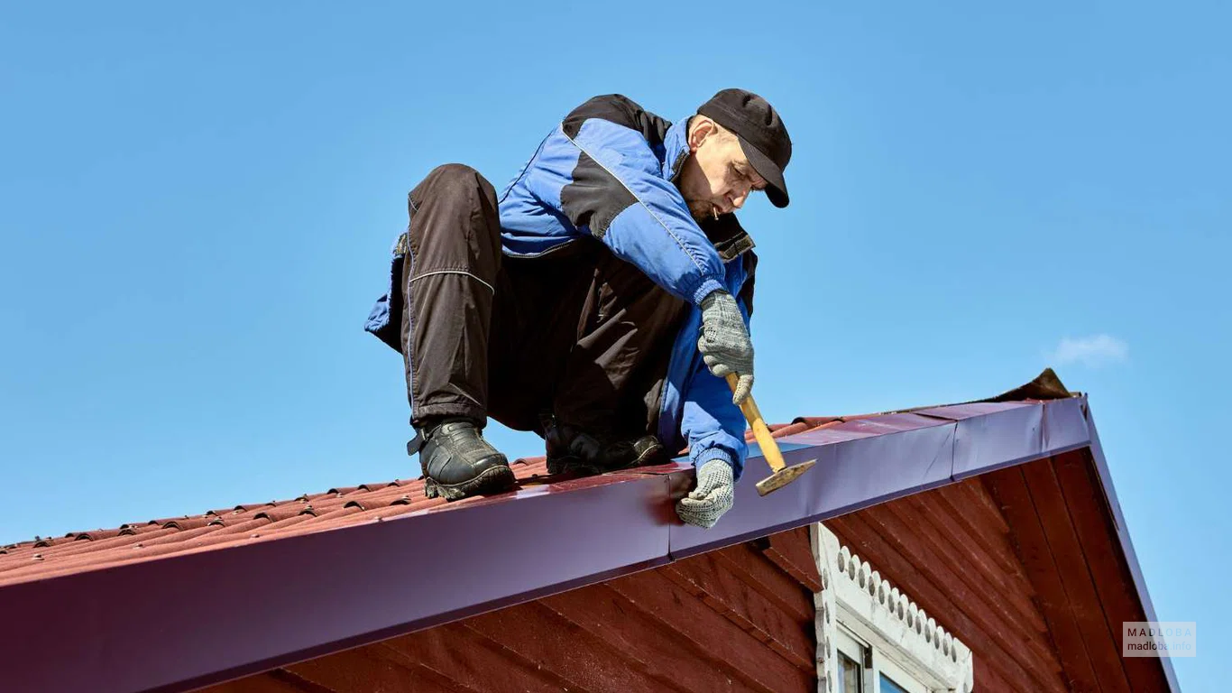 Кровельщик Ираклий Баксадзе