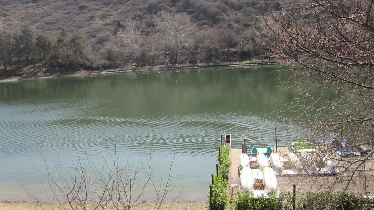 Озеро Кус-тба весной