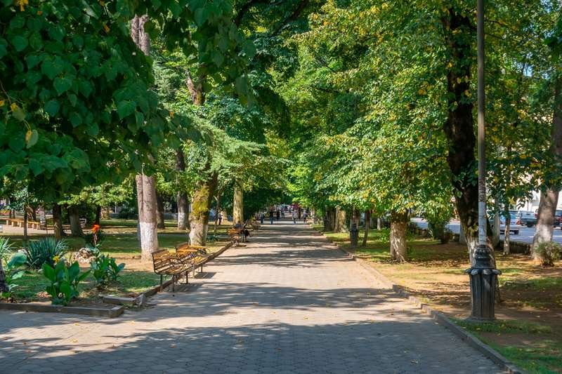 Alley in the Kutaisi Garden
