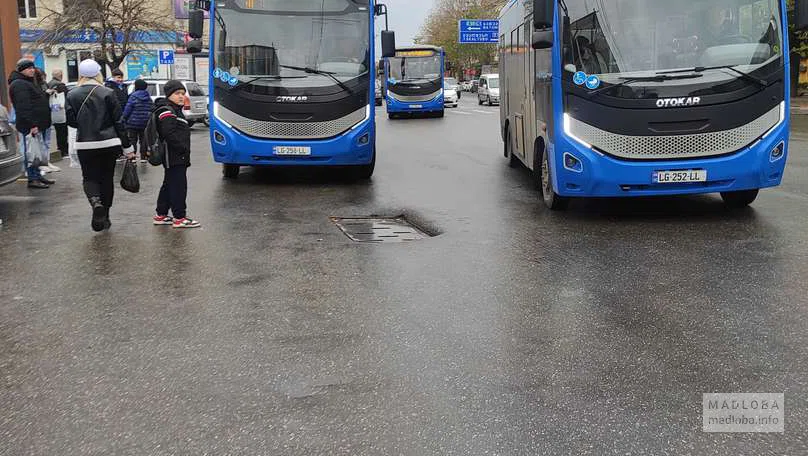 Автобусы от Кутаисской транспортной компании