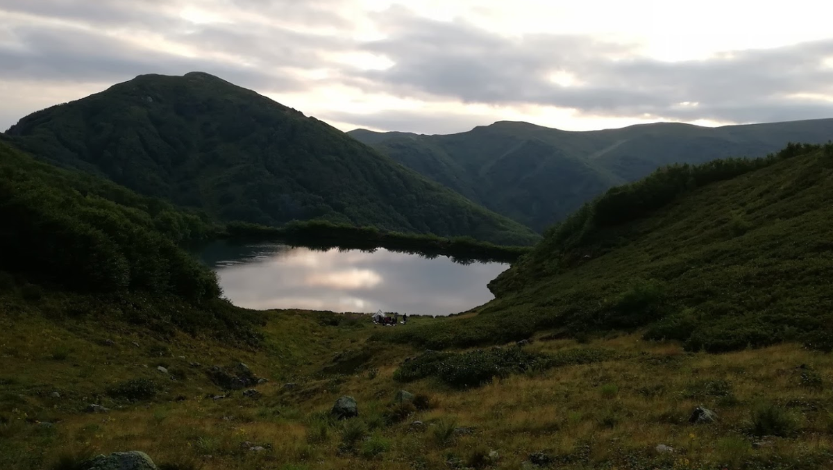 Lake Tbikeli in the Kintrishi Nature Reserve