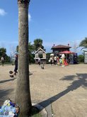 Lavazza near the statue of "Ali and Nino"