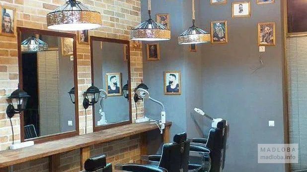 Liberty Barbershop Tbilisi интерьер