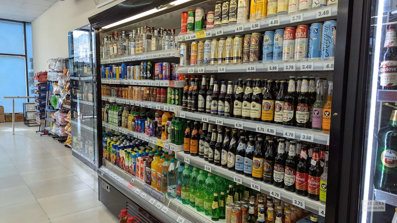 Напитки в магазине Libre