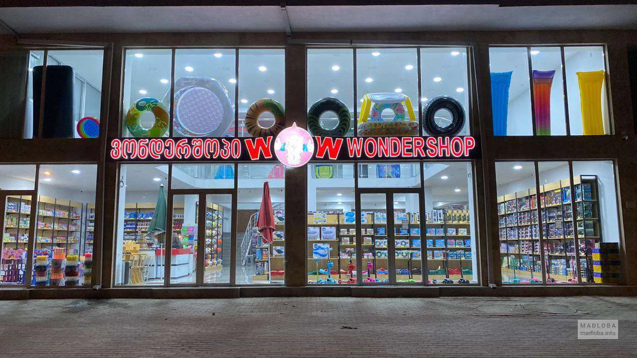 Магазин игрушек WonderShop (ул. Леонидзе 2д)