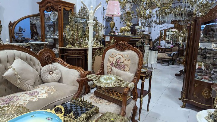 Furniture and decor from Egypt and Iran (DS Mall)