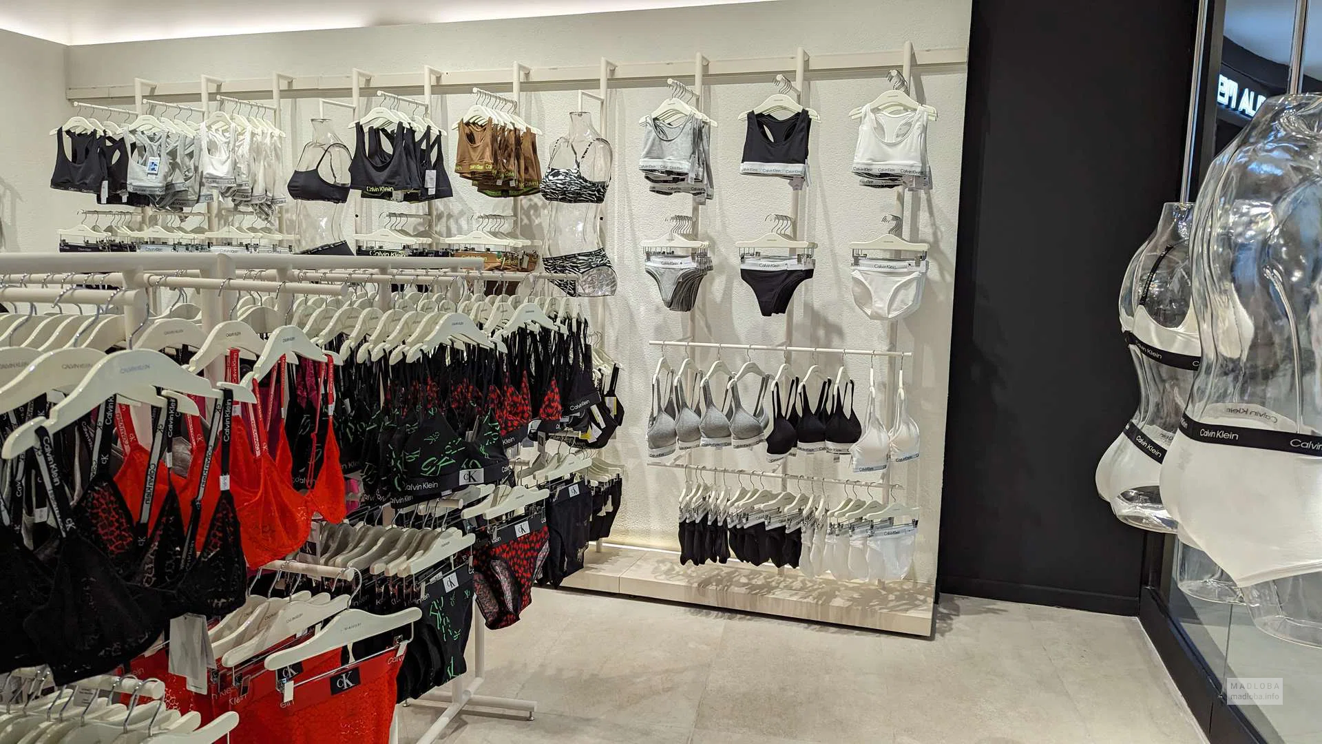 Underwear store Calvin Klein Underwear in the shopping center Grand  Mall in Batumi