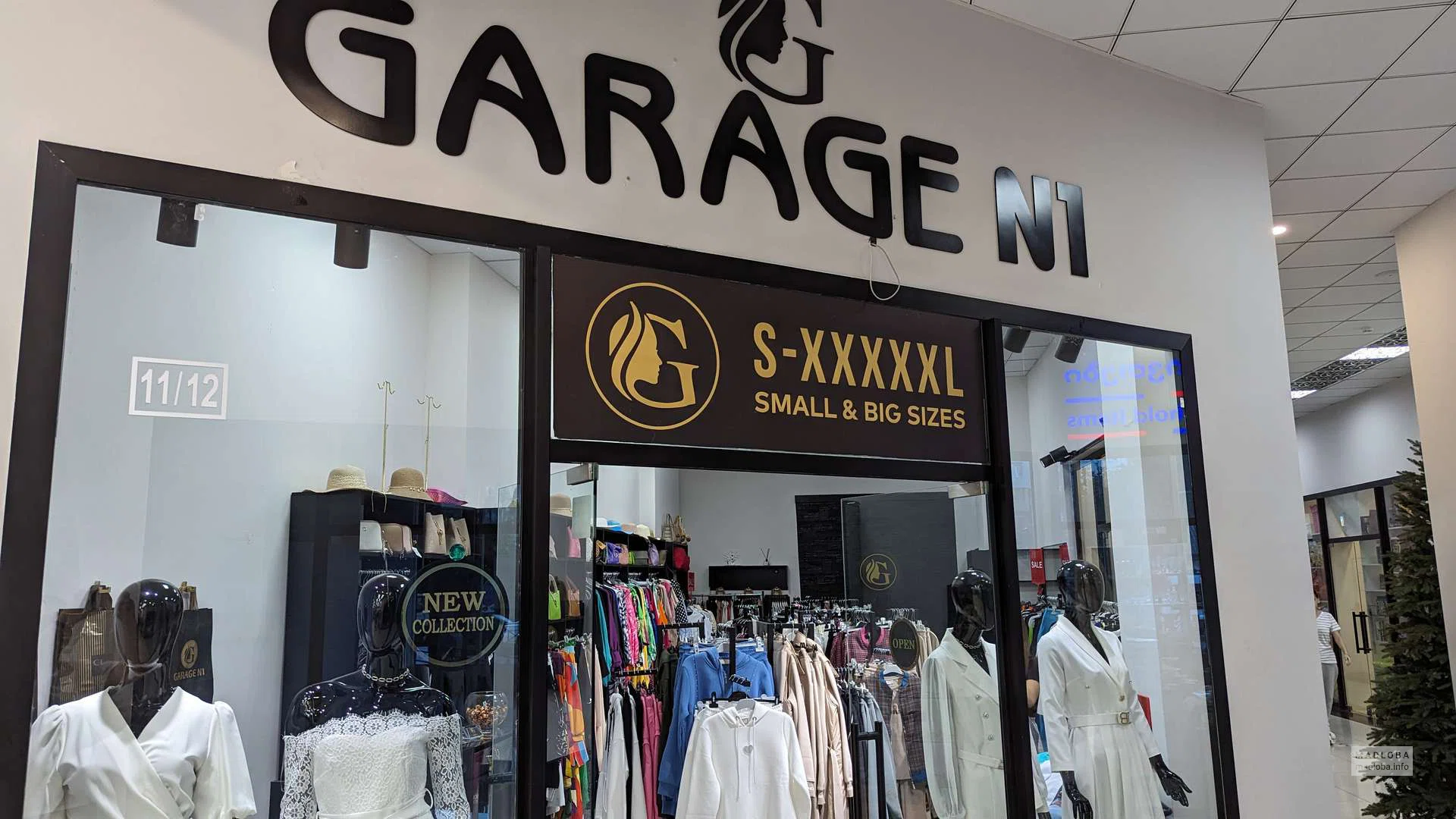 Large size clothing store GARAGE No.1 S XXXXXL Small Big sizes in Batumi DS Mall Reviews opening hours address and phone number. Madloba