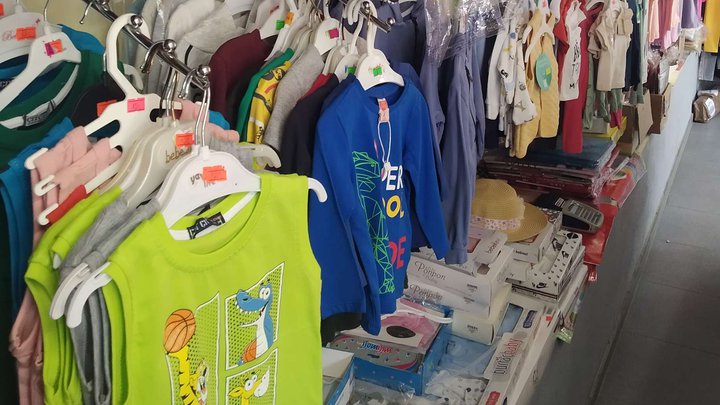 Clothing store for newborns