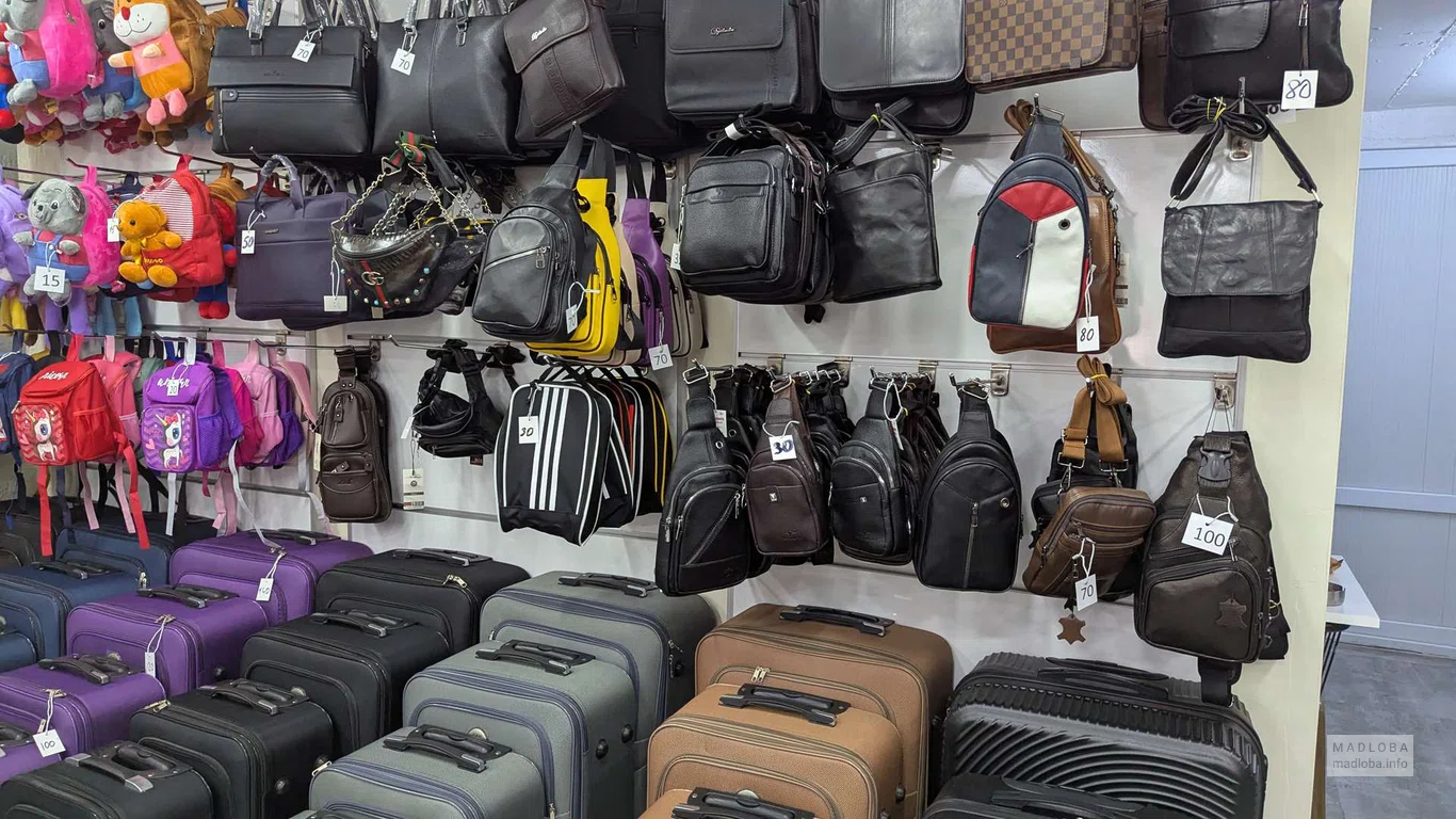 Детские рюкзаки, мужские и женские сумки в магазине