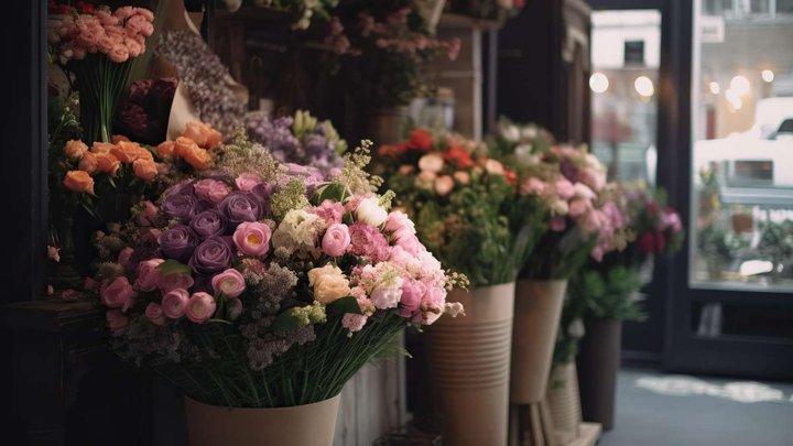 Flower shop (Pushkin St. 141a)