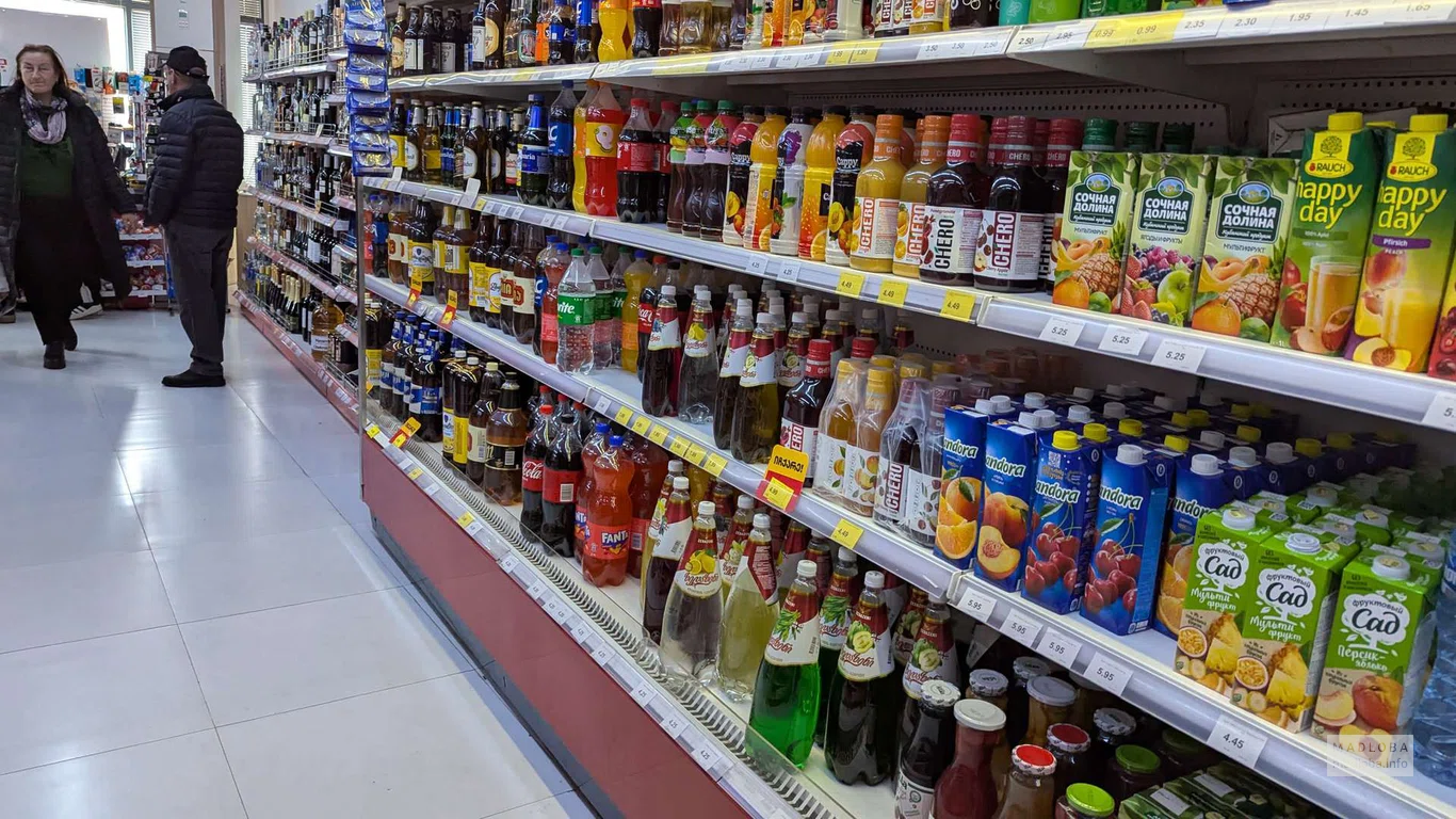 Напитки в магазине Magniti