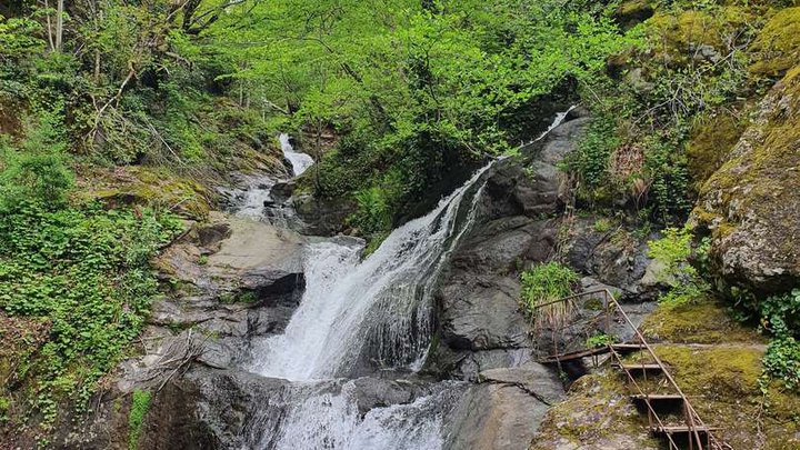 Small waterfall Makhuntseti