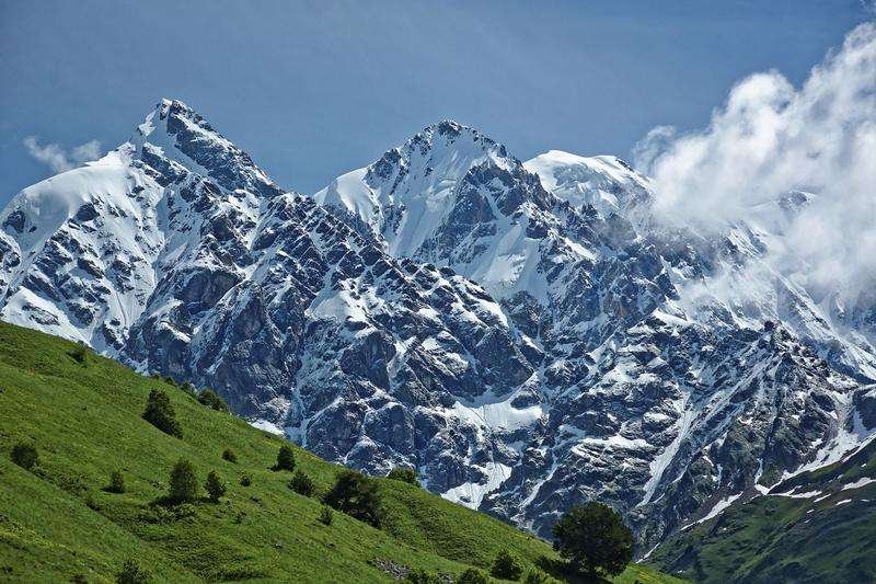Shkhara massif