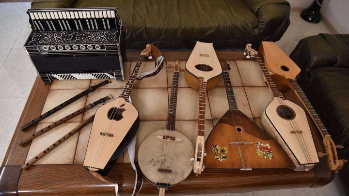 Workshop of musical instruments of Giorgi Niparishvili