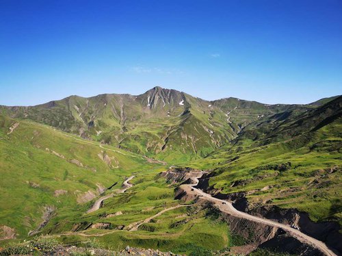 Перевал в Грузии - Медвежий крест