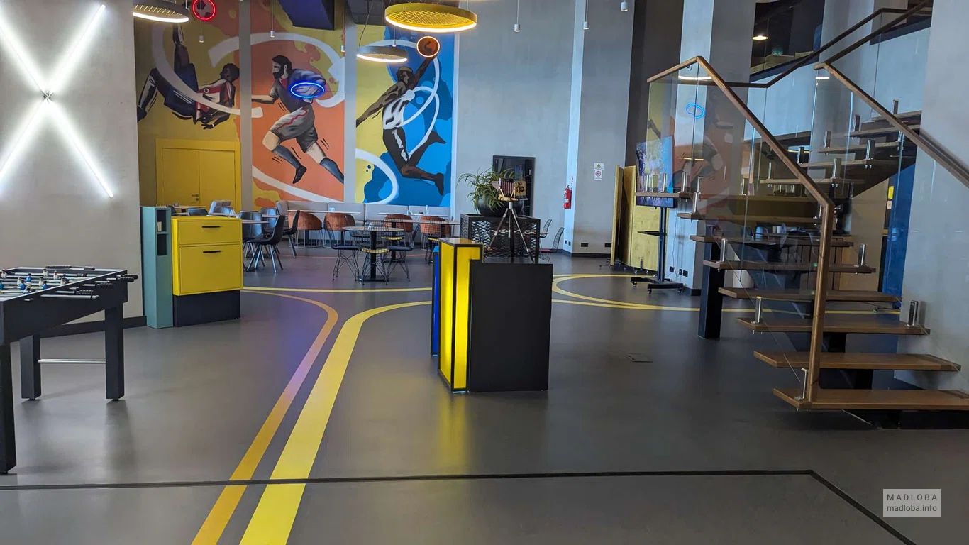 кафе в Mega Gym Fitness