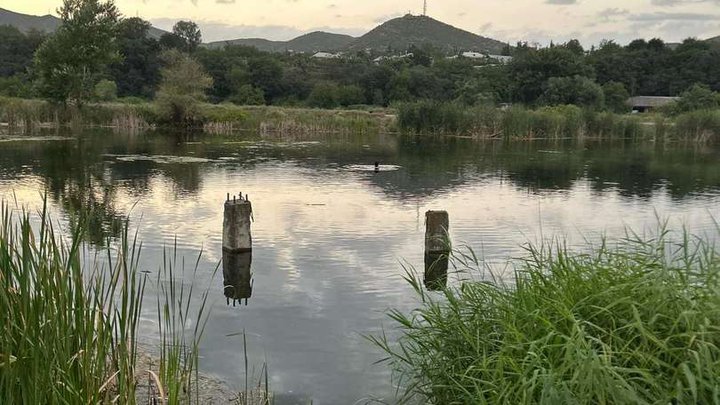 Fishing spot on the Mashavera River