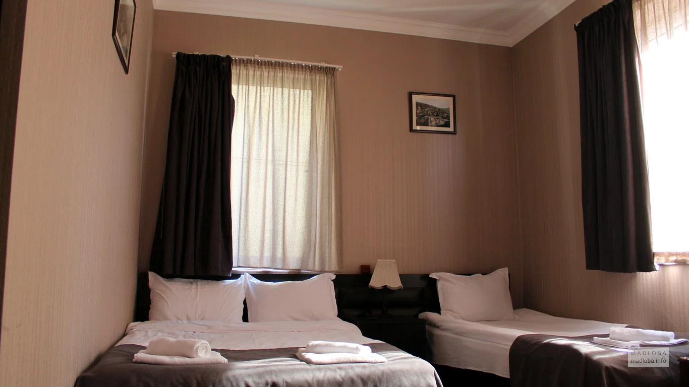 Кровати в гостинице Новые Метехи в Тбилиси