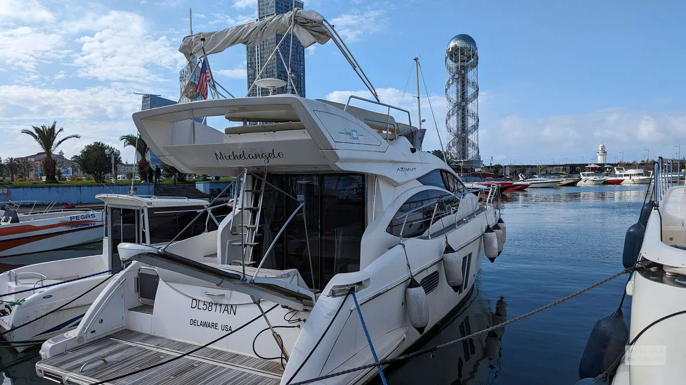 Double deck yacht "Michelangelo"